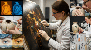 From Disaster to Masterpiece: How to Rescue a Painting You Think You've Ruined 2 collage of how to rescue a painting