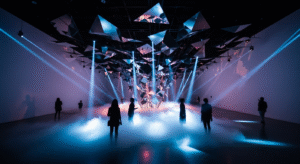 contemporary conceptual art museum installation