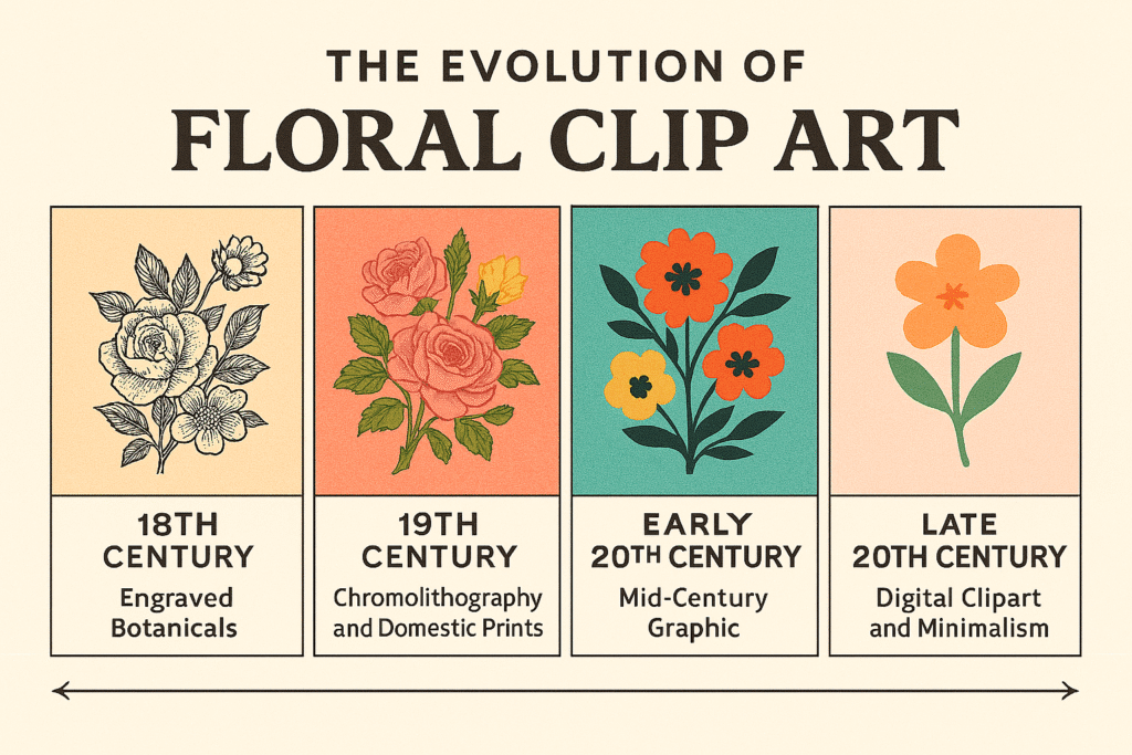 The Digital Bloom: Floral Clip Art Guide for Designers 4 Evolution of Floral Clip Art