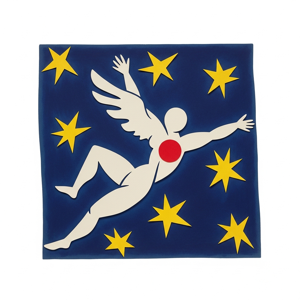 Color Unleashed: Discover the Top 10 Matisse Paintings That Changed Art Forever 10 icarus in style matisse