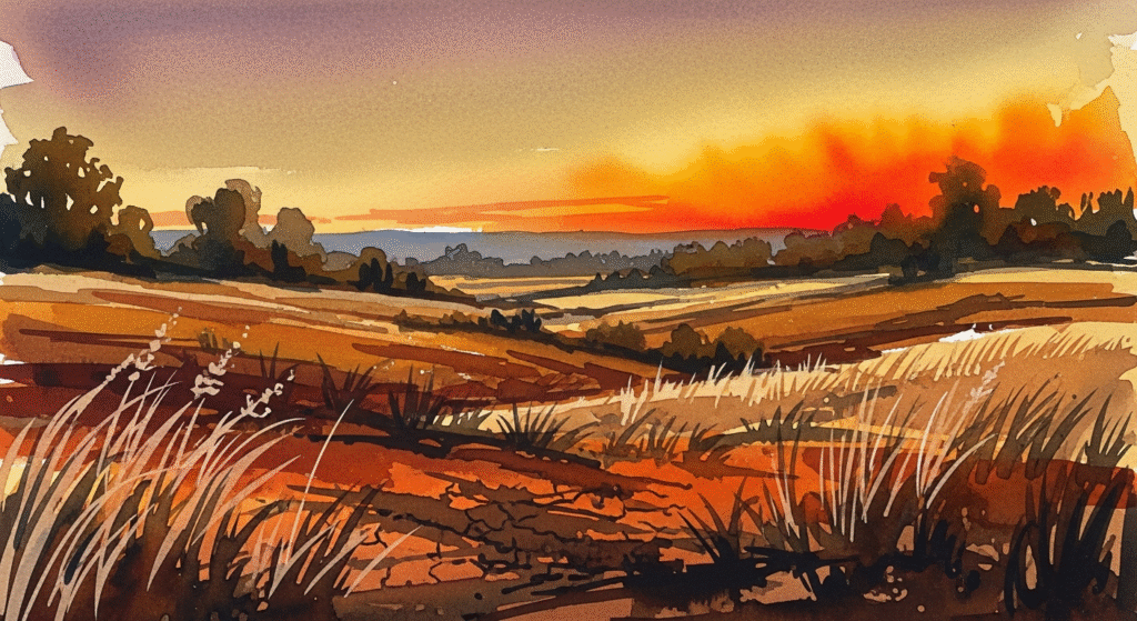 How to Make Brown Paint: Your Ultimate Guide to Mixing Perfect Shades 3 landscape with rich earth tones