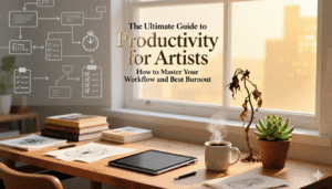 The Ultimate Guide to Productivity for Artists: How to Master Your Workflow and Beat Burnout 2 productivity for artists