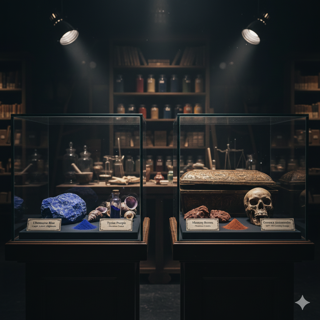 Unusual Art Statistics: A Deep Dive into the Weirdest Data in Art History 5 Historical pigments