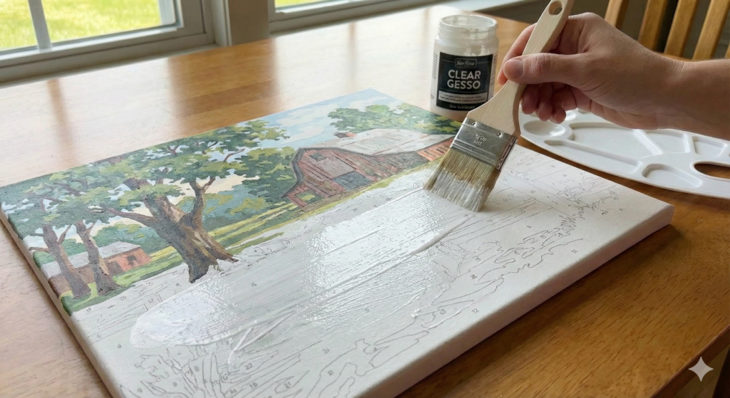 Ultimate Guide to Paint by Numbers Tips for Adults: From Hobbyist to Pro 4 Clear gesso priming