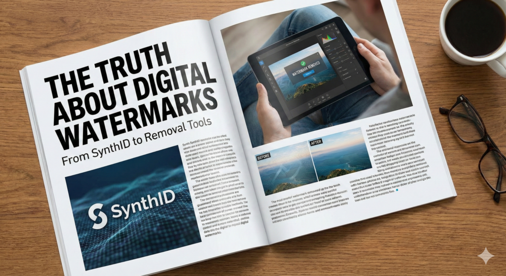 The Truth About Digital Watermarks: From SynthID to Removal Tools