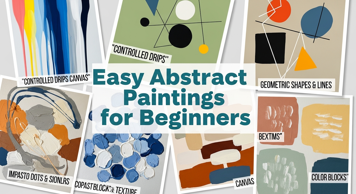 Unleash Your Inner Artist: 15 Easy Abstract Painting Ideas for Beginners