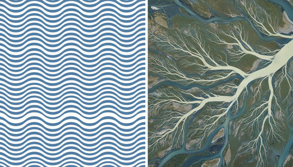 Avoid repetitive patterns; aim for bio-bionic lines that mimic nature. image 14