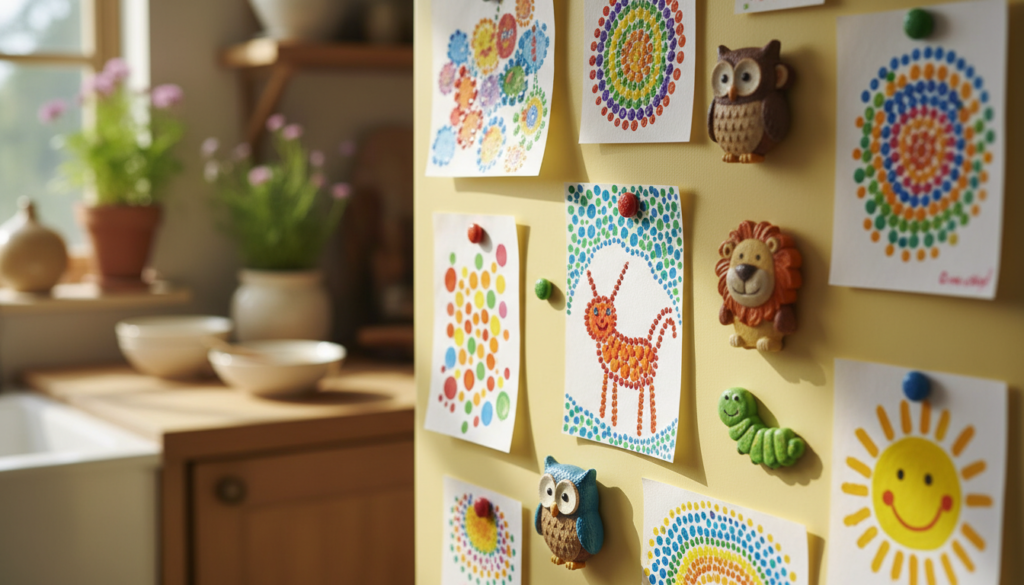 Pointillism for Kids: 5 Easy Q-Tip Art Projects & The Science of Dots 8 image 83