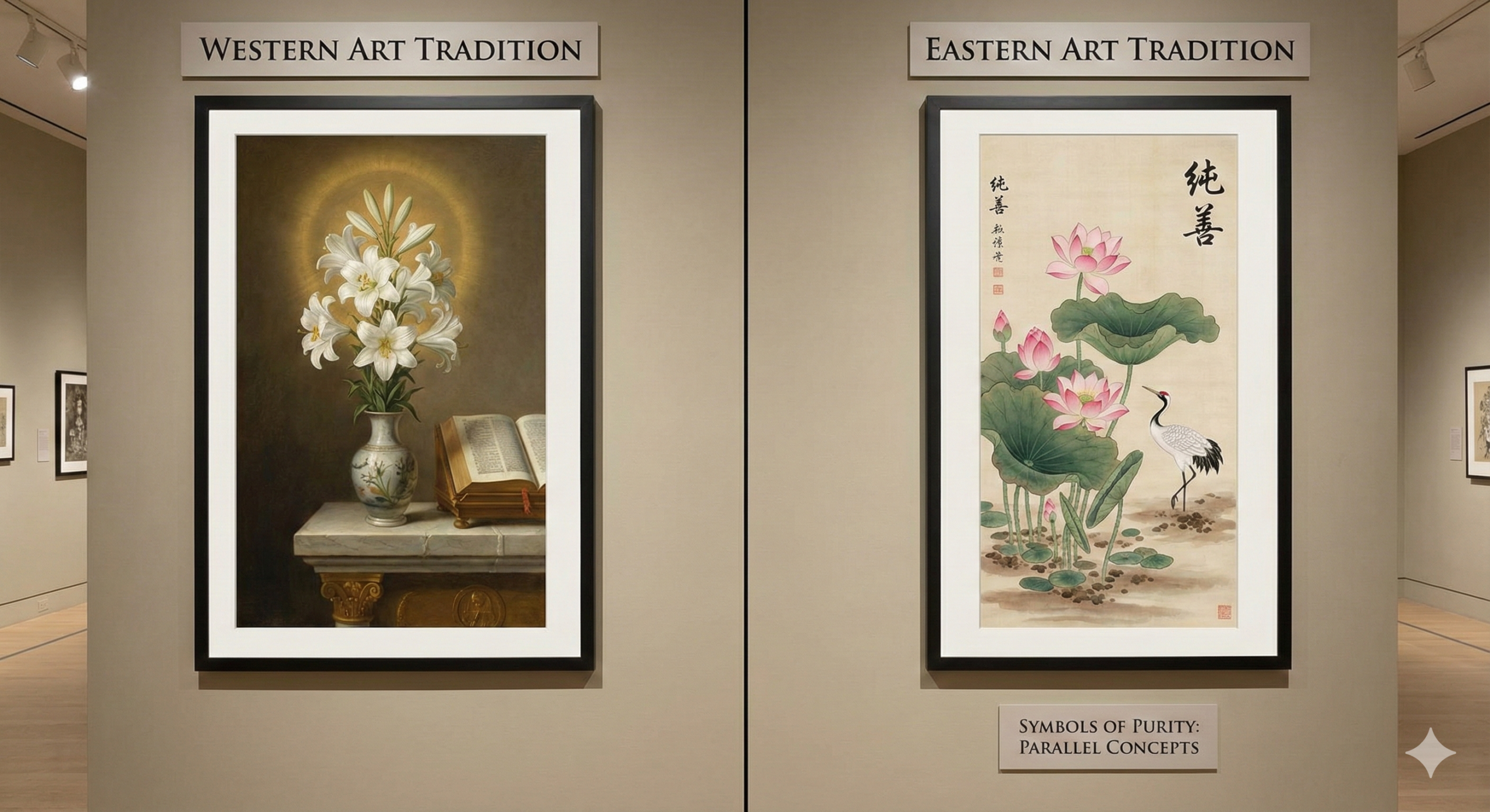 parallel concepts of purity in Western and Eastern art traditions scaled