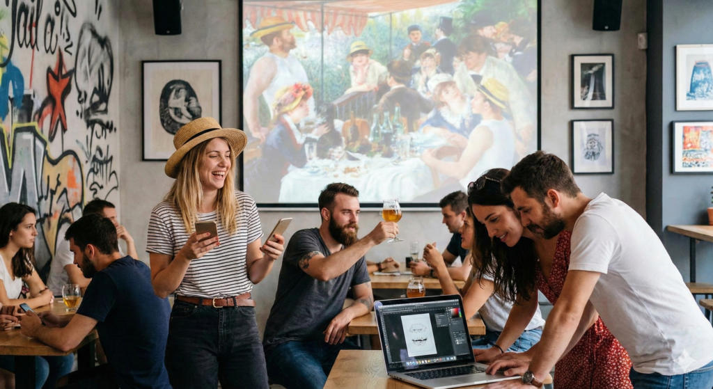 renoir influencing modern culture