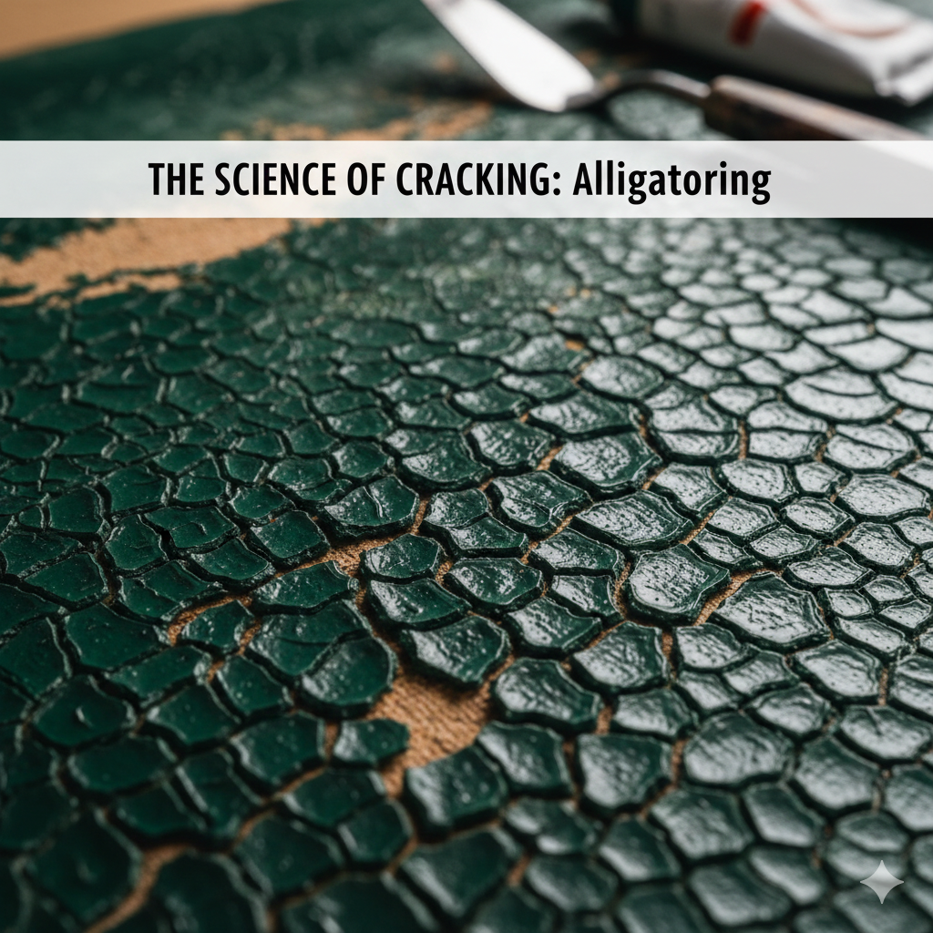 Master Palette Knife Painting: Techniques, Tools, and the Science of Impasto 9 science of cracking