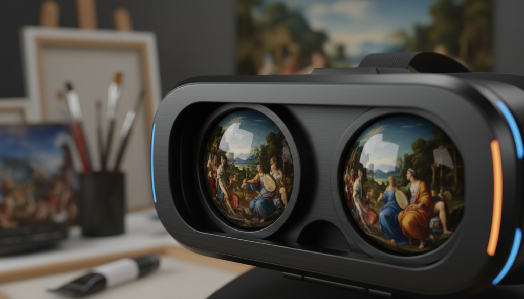 VR tool viewing art works