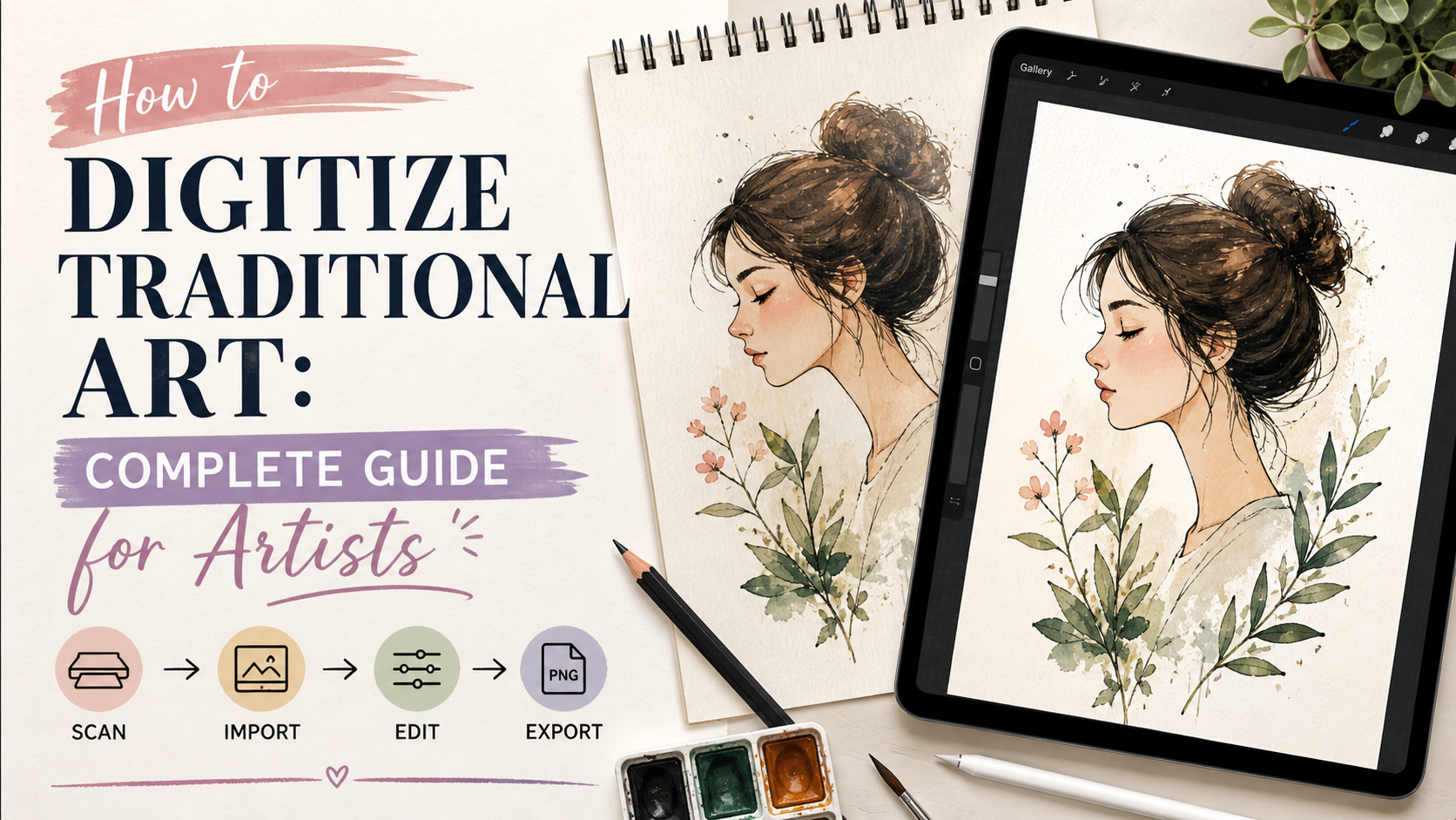 Digitising traditional art guide