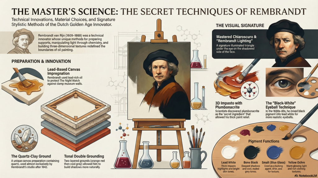 Rembrandts Scientific Painting Techniques