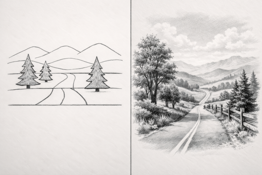 The 7 Elements of Art: A Beginner's Guide to Visual Building Blocks 5 space and depth