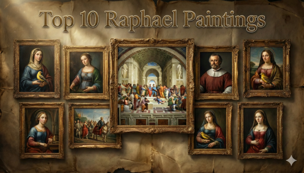 top 10 Raphael paintings