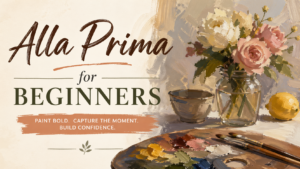 guie to Alla prima painting for beginners
