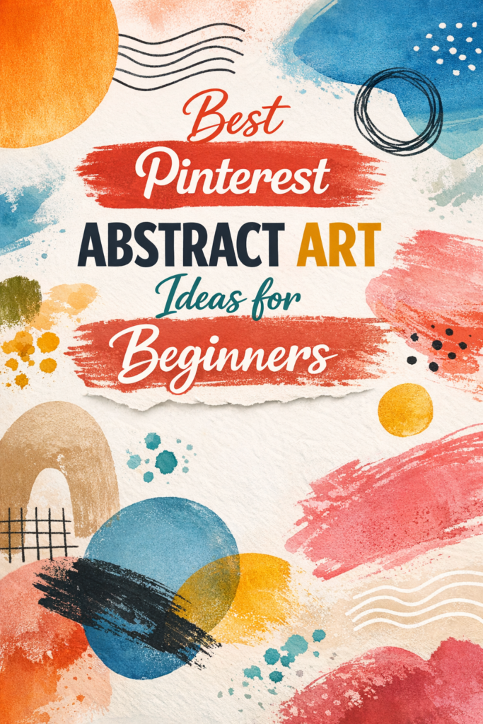 Best Pinterest Abstract Art Ideas for Beginners
