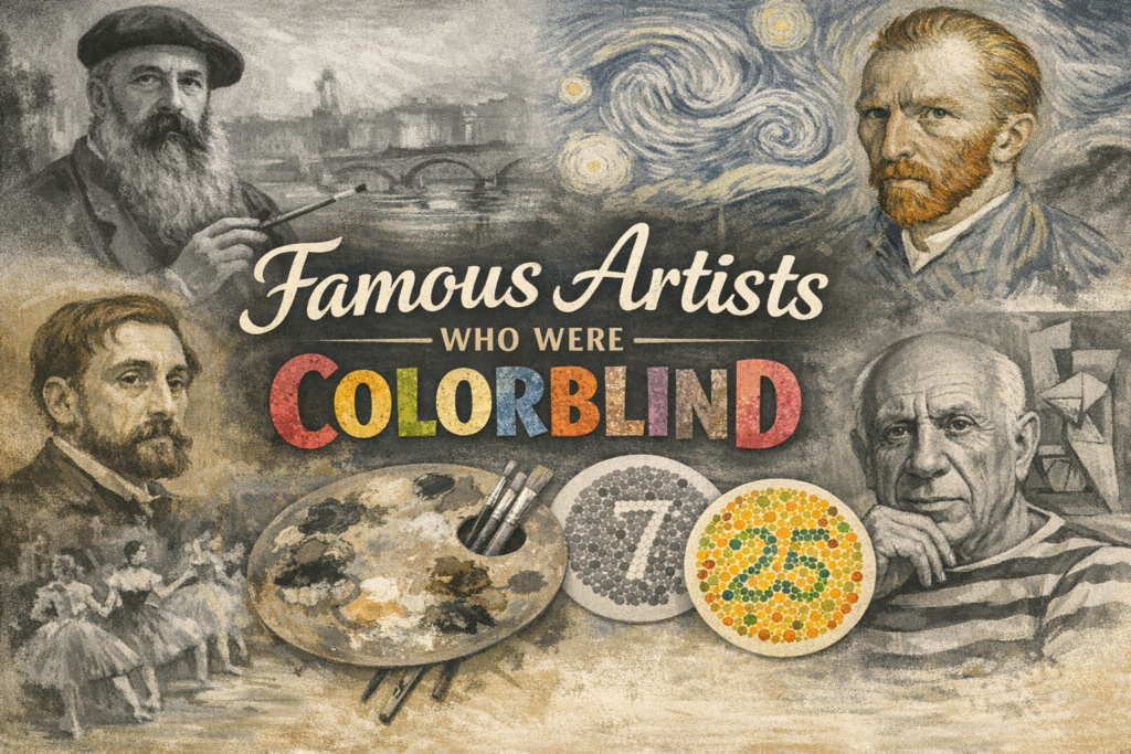 Famous Artists Who Were Colorblind