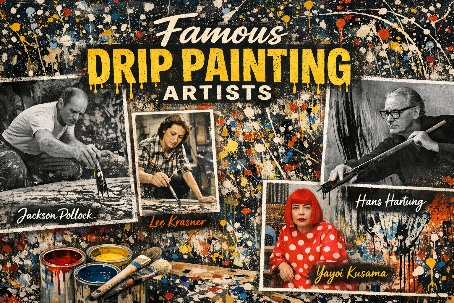 Famous Drip Painting Artists