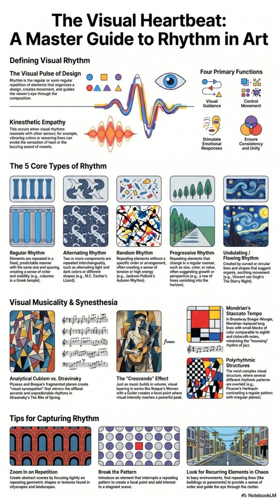 Guide to Visual Rhythm infographic