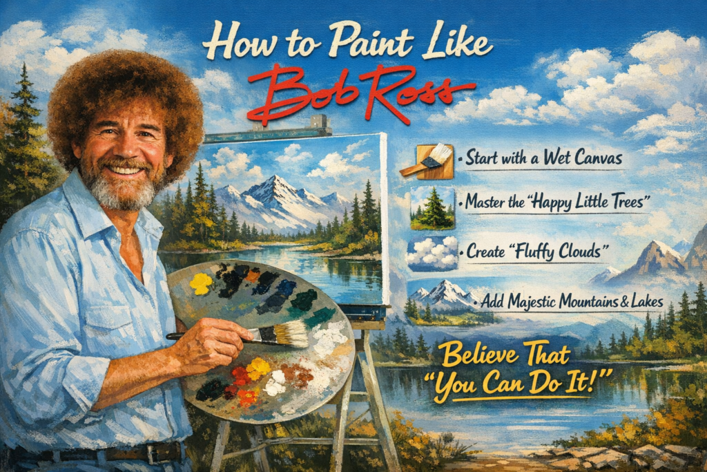 How to Paint Like Bob Ross