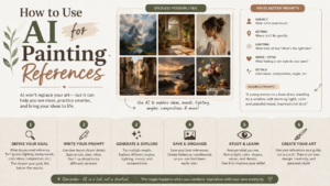 how to use AI for painting references
