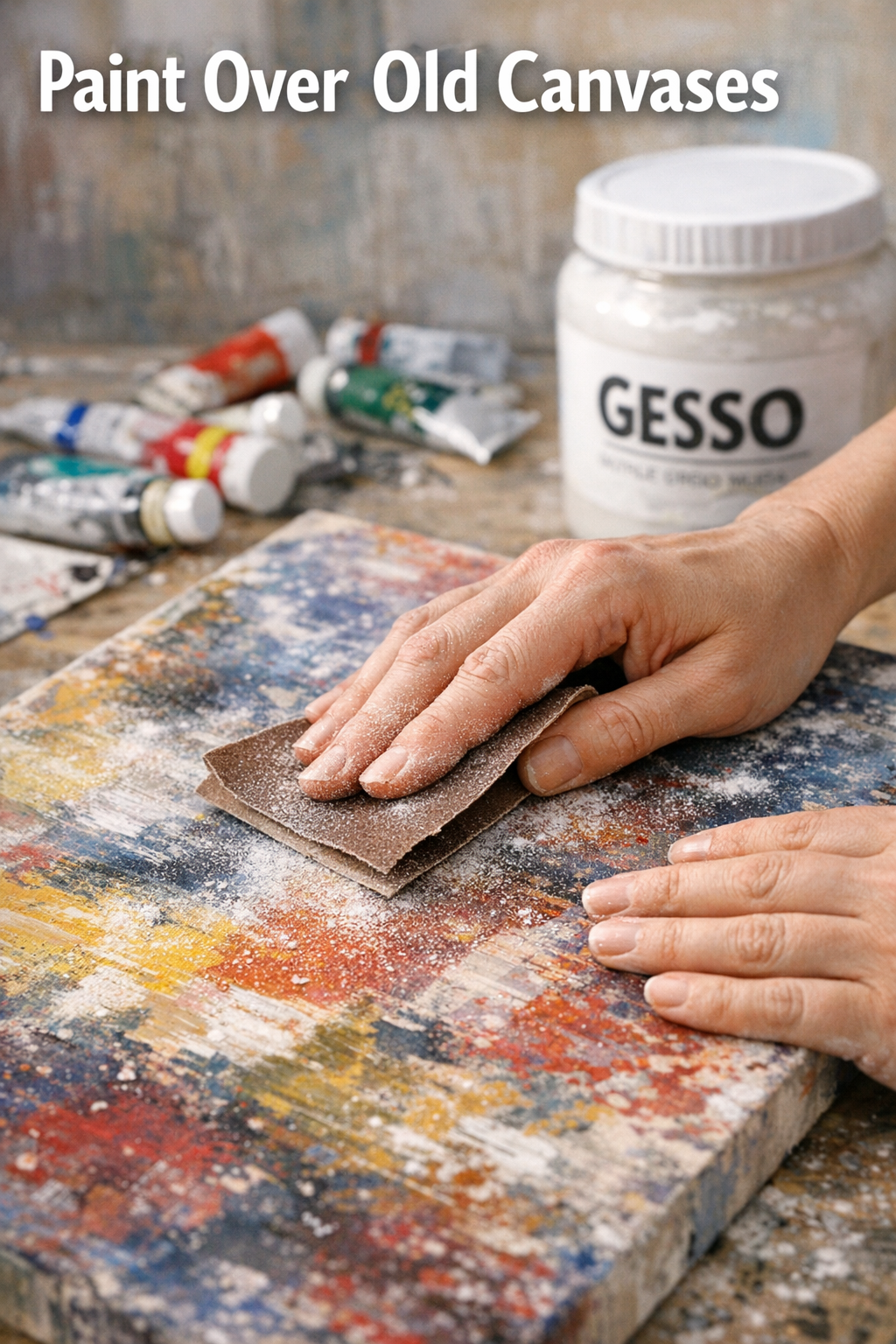 Paint Over Old Canvases hero image