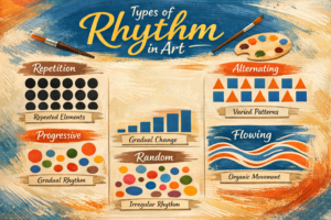 Types of Rhythm in Art infographic