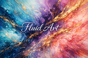 What is fluid art