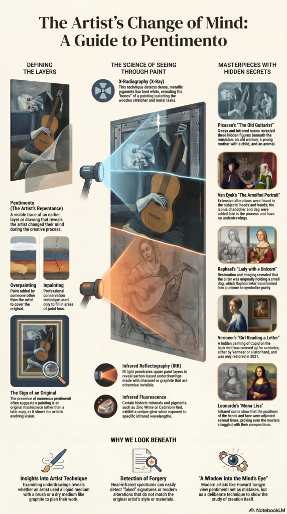  guide to Pentimento infographic