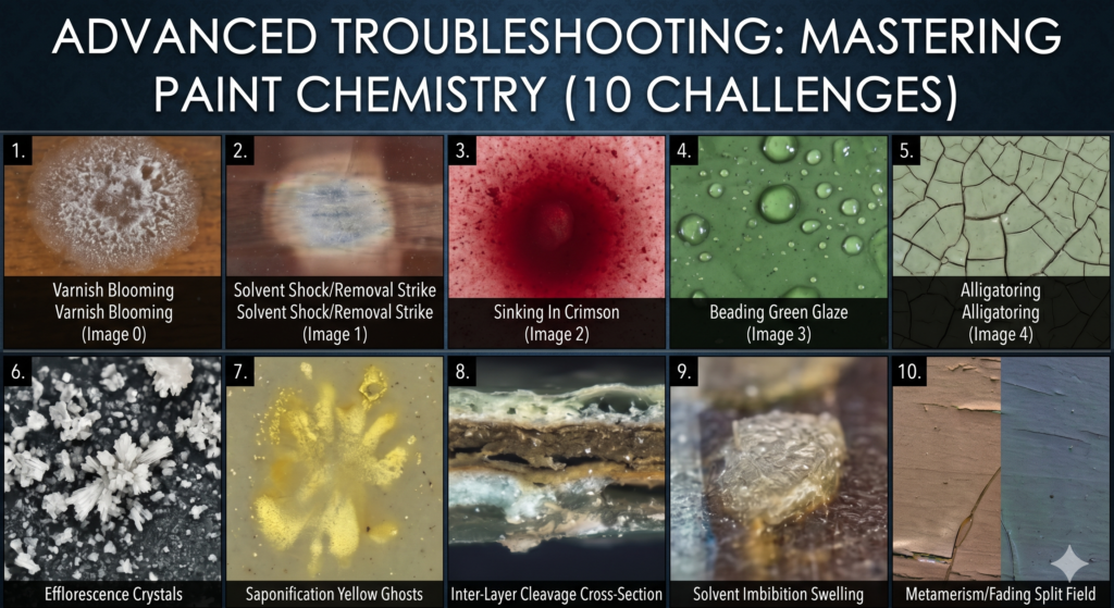 Troubleshooting Glossary for Artists: How to Fix Every Art Mistake 8 Advanced Troubleshooting infographic