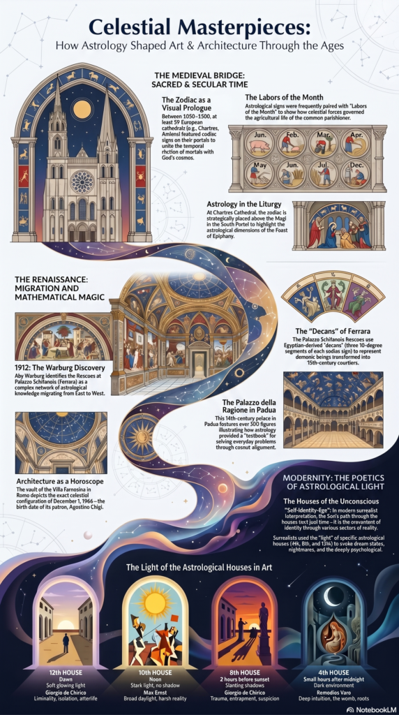Astrology Shaped Art and Architecture infographic