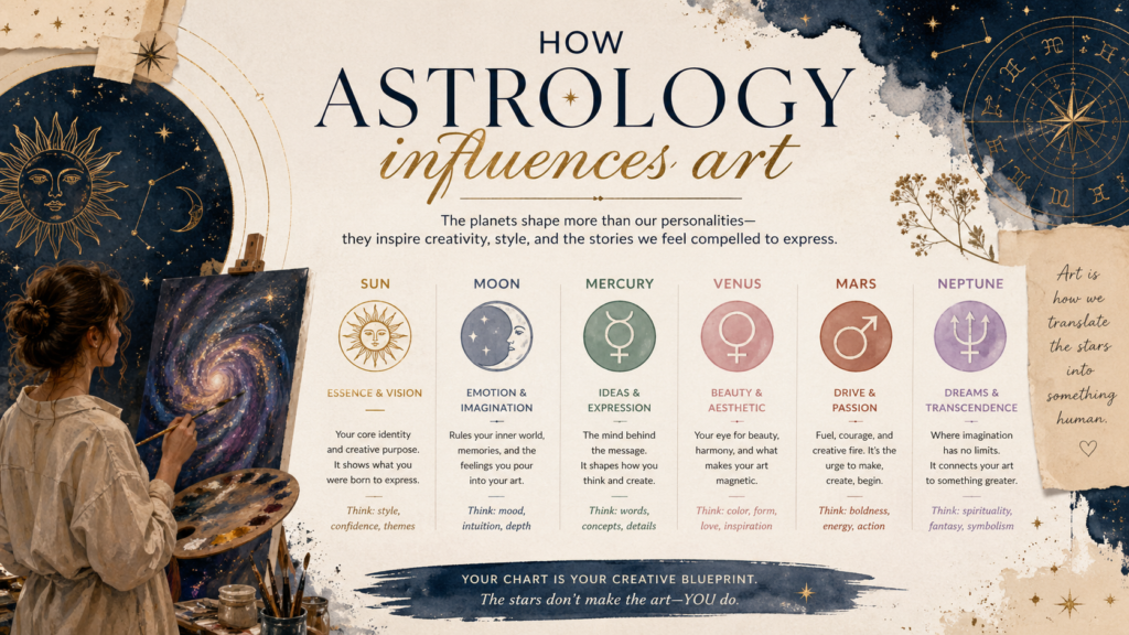 Astrology and art cosmic creativity guide