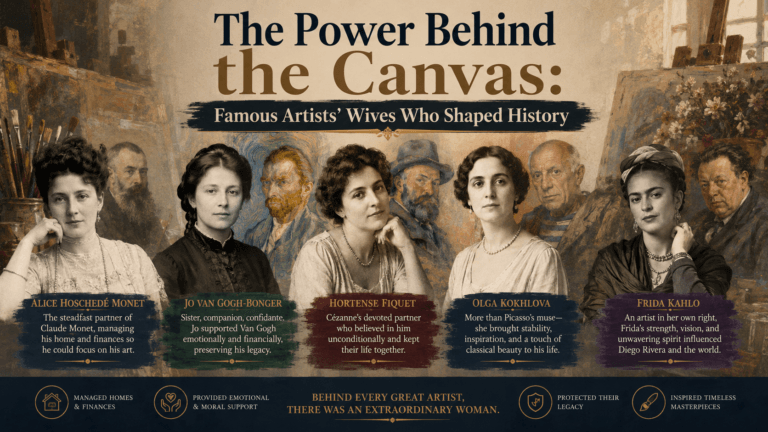 Famous Artists' Wives Who Shaped History banner