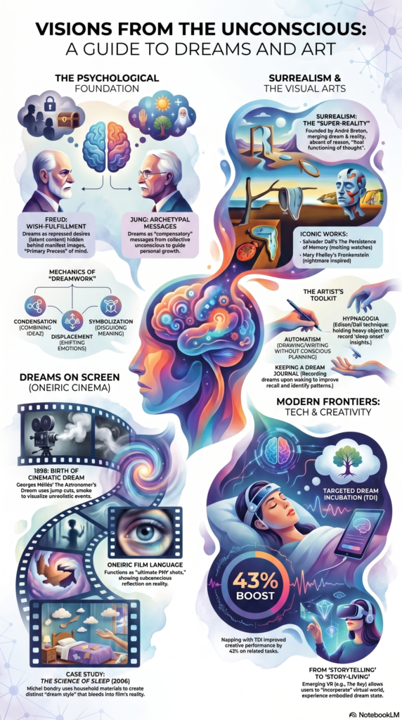 Capturing the Subconscious: A Guide to Dreams and Art 3 Guide to Dreams and Art infographic