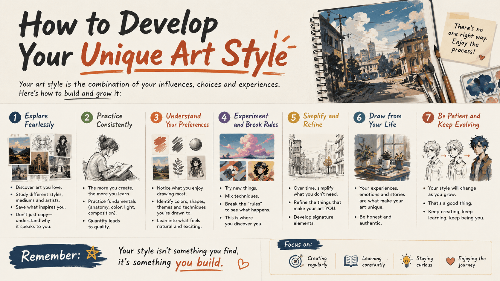 How to develop your art style step by step