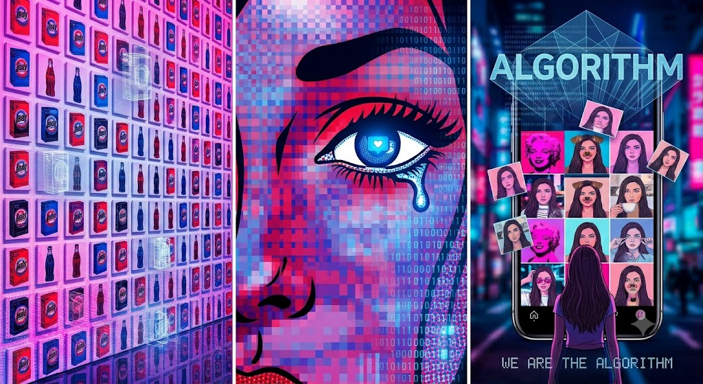 Why Pop Art Was the First “Social Media” Algorithm infographic
