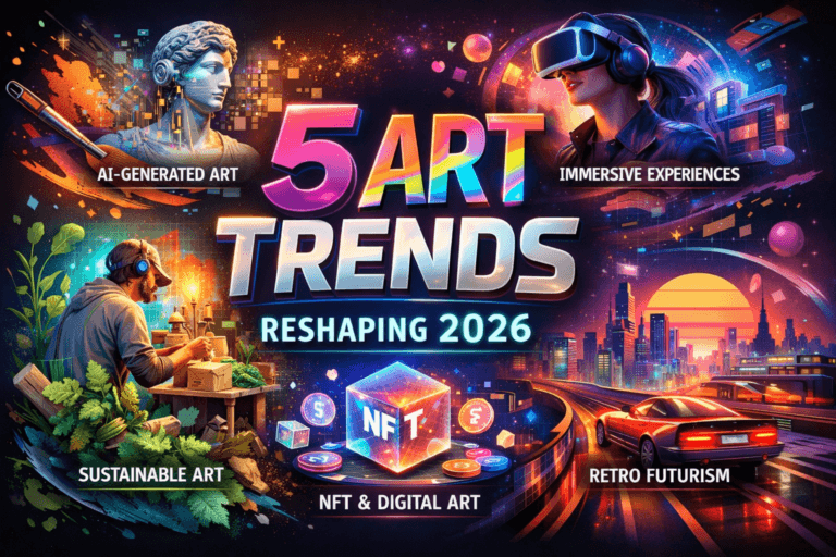 5 Art Trends Reshaping 2026 banner