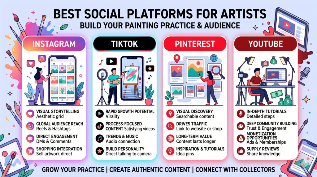 Best Social Platforms for Artists