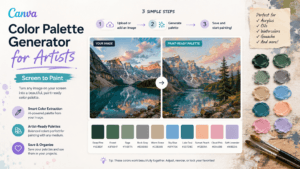 Banner: Colour palette generator for artists