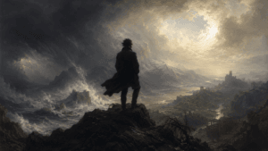 The Storm Within: Romanticism in Art and Modern Individualism 1 Contemplation at the stormy coast
