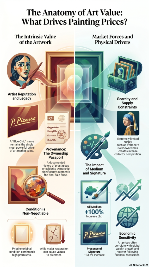 Infographic: What Makes Paintings Valuable?