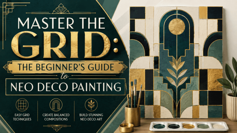 Master the Grid: The Beginner's Guide to Neo Deco Painting 5 Master the Grid: The Beginner’s Guide to Neo Deco Painting