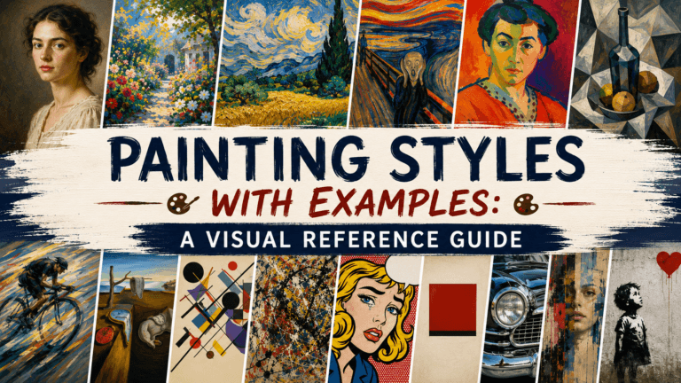 Painting Styles With Examples: A Visual Reference Guide 6 Painting Styles With Examples: A Visual Reference Guide