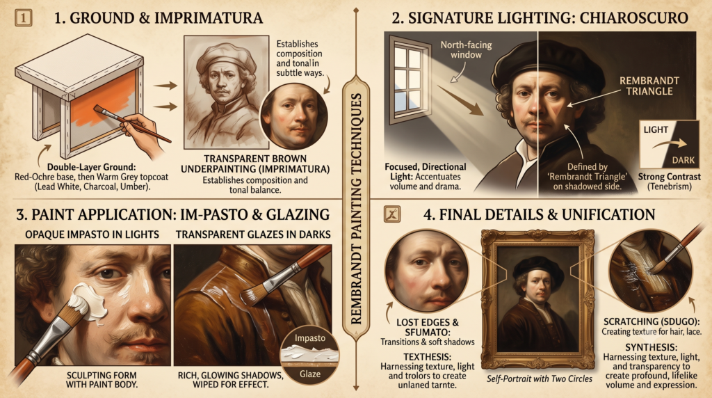 Rembrandt Painting Techniques