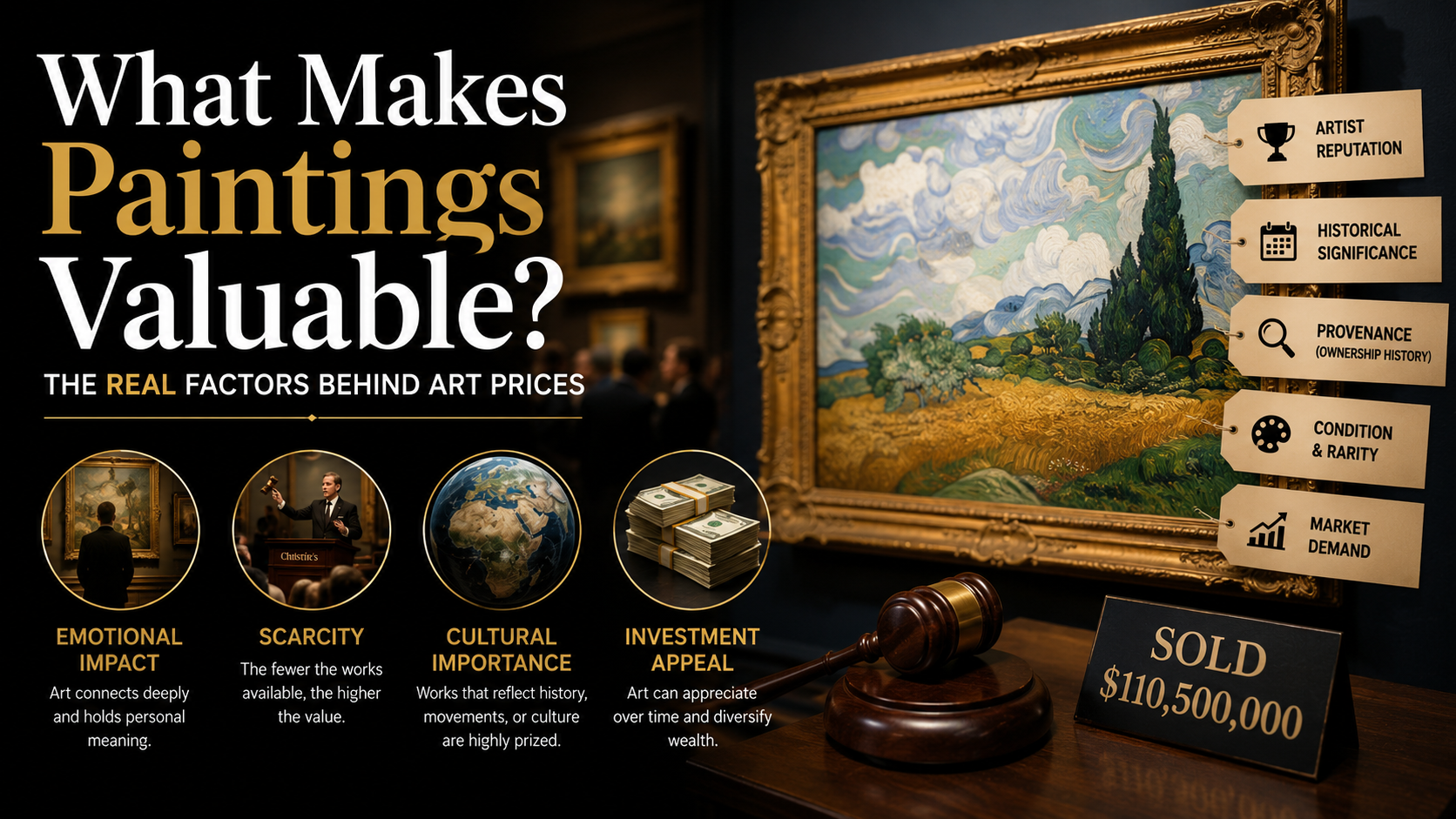 Banner: What makes paintings valuable?