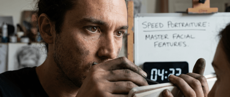 Speed Portraiture: Master Facial Features in 5-Minute Drills 5 banner master facial features