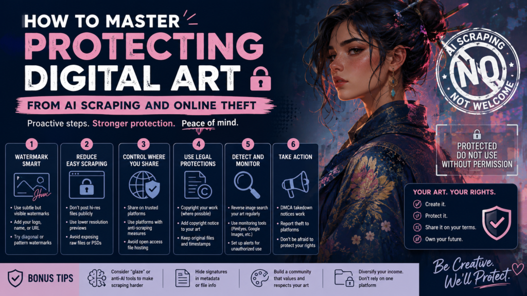 protecting digital art banner