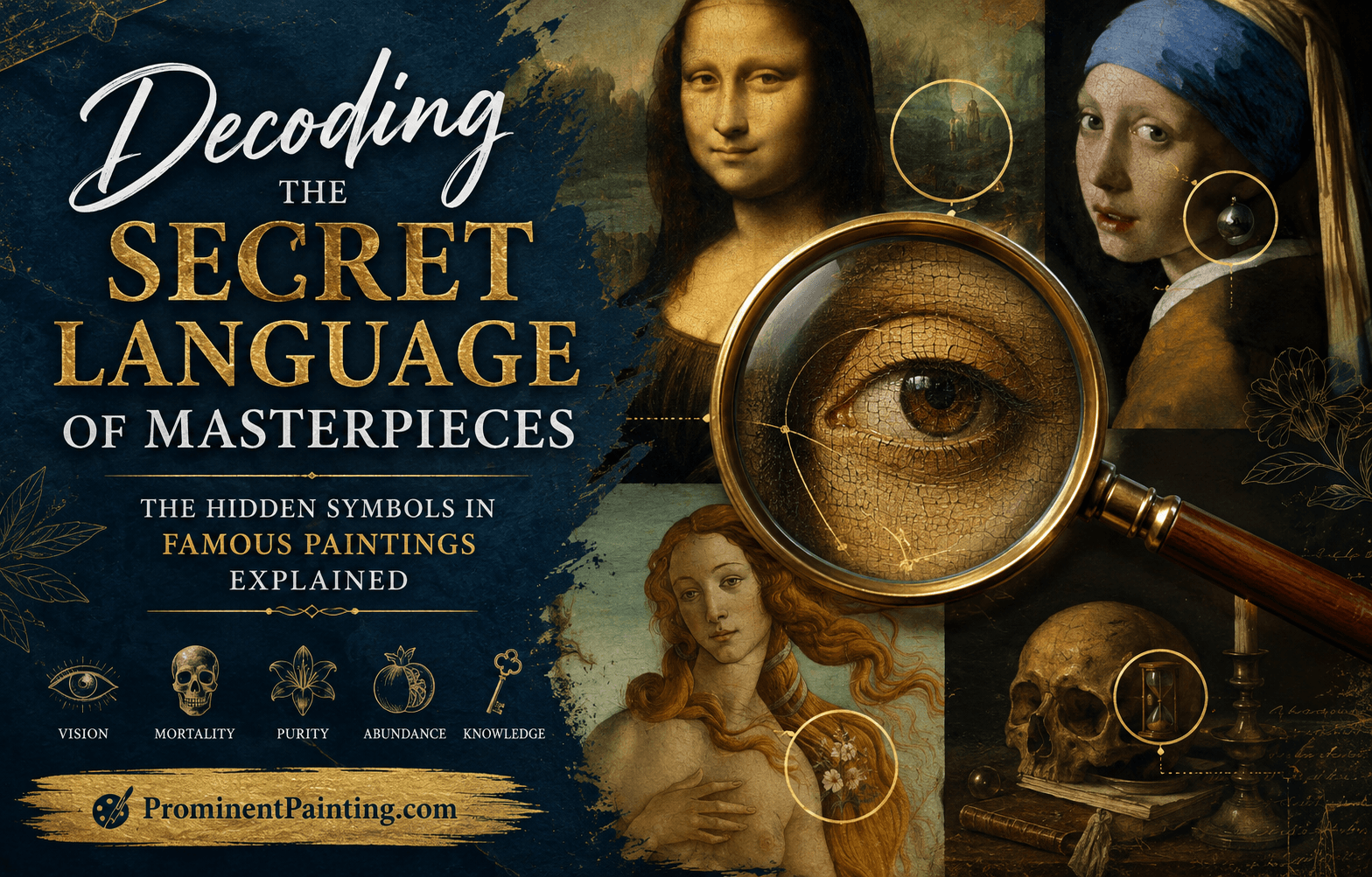 Decoding the secrets of masterpieces banner